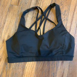 lululemon Free to Be Serene Bra Size 10 Dark Olive